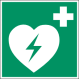 Click to enlarge Green Defibrillator Safety Sign