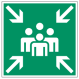 Click to enlarge Green Meeting Area Safety Sign