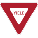 Click to enlarge Yield Sign Image